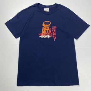 Vintage Want Some Jam With Your Toast Nike Hoops Navy Graphic T-Shirt Sz Youth M